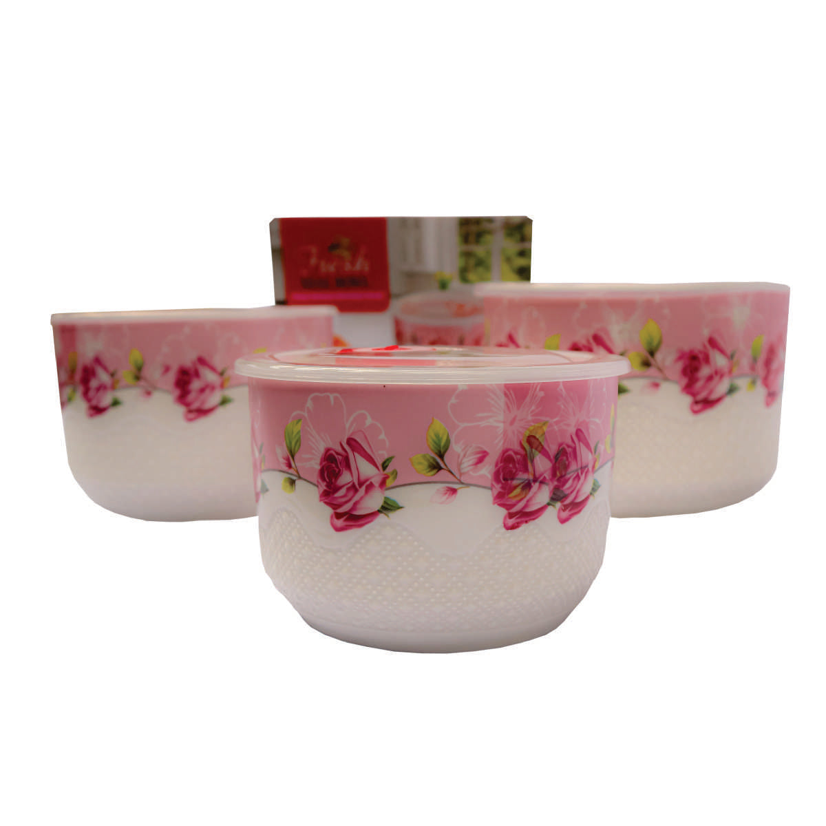 SET OF 6 PCS EARTHENWARE BOWLS