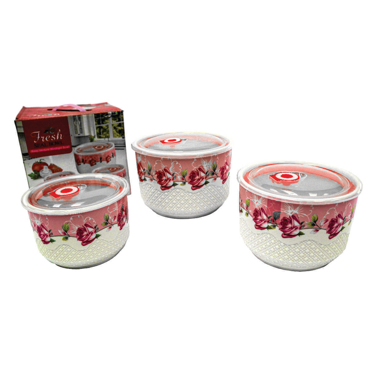 SET OF 6 PCS EARTHENWARE BOWLS
