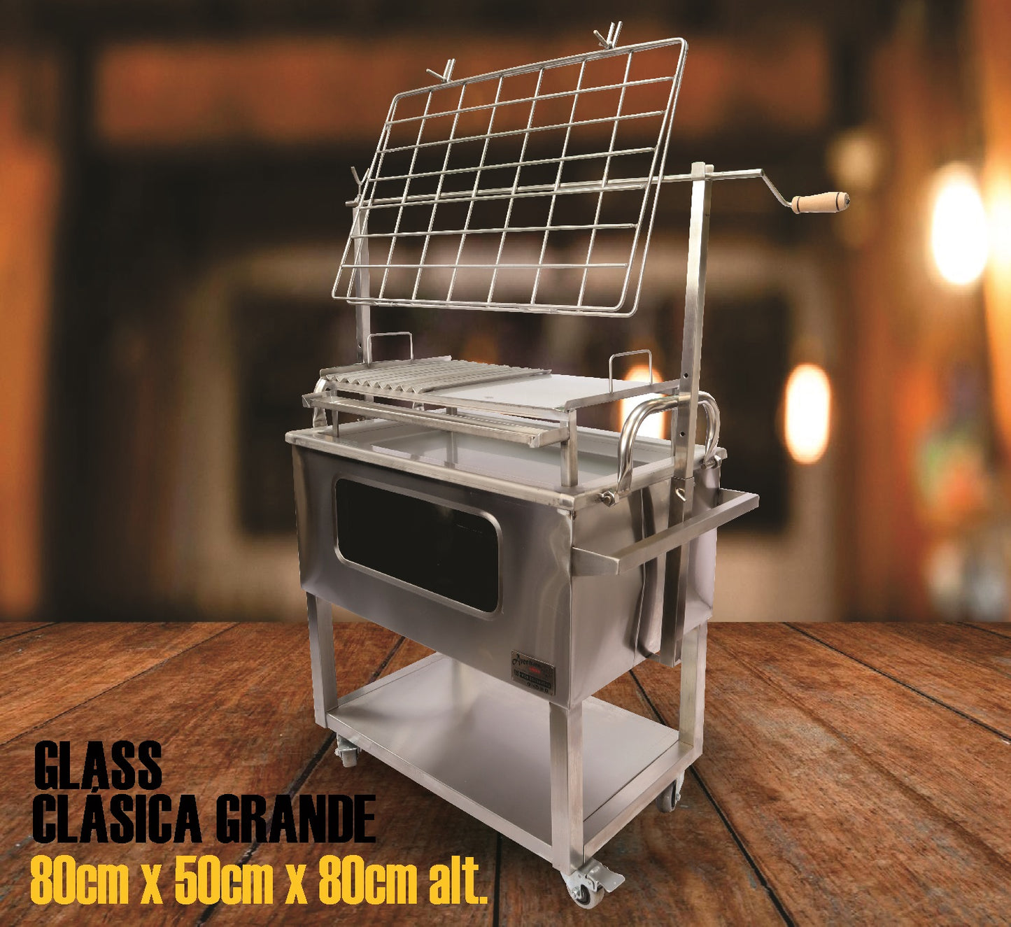 CHINESE BOX AVENTURA GLASS LARGE CLASSIC 3 IN 1