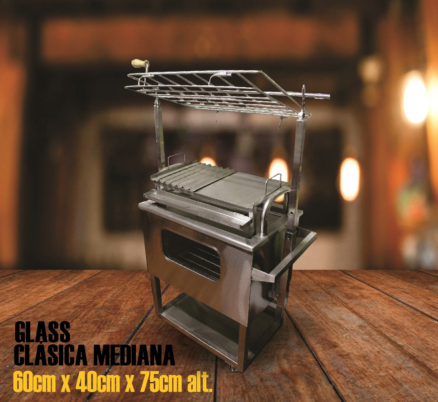 CHINESE BOX AVENTURA GLASS MEDIUM CLASSIC 3 IN 1