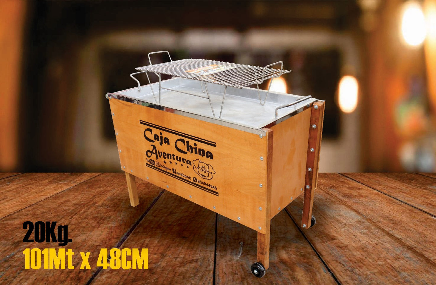 CHINESE WOODEN ADVENTURE BOX 20KG