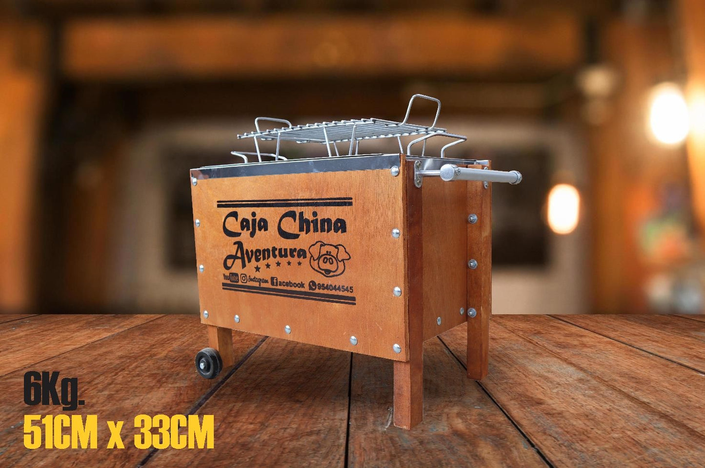 CHINESE WOODEN ADVENTURE BOX 6Kg