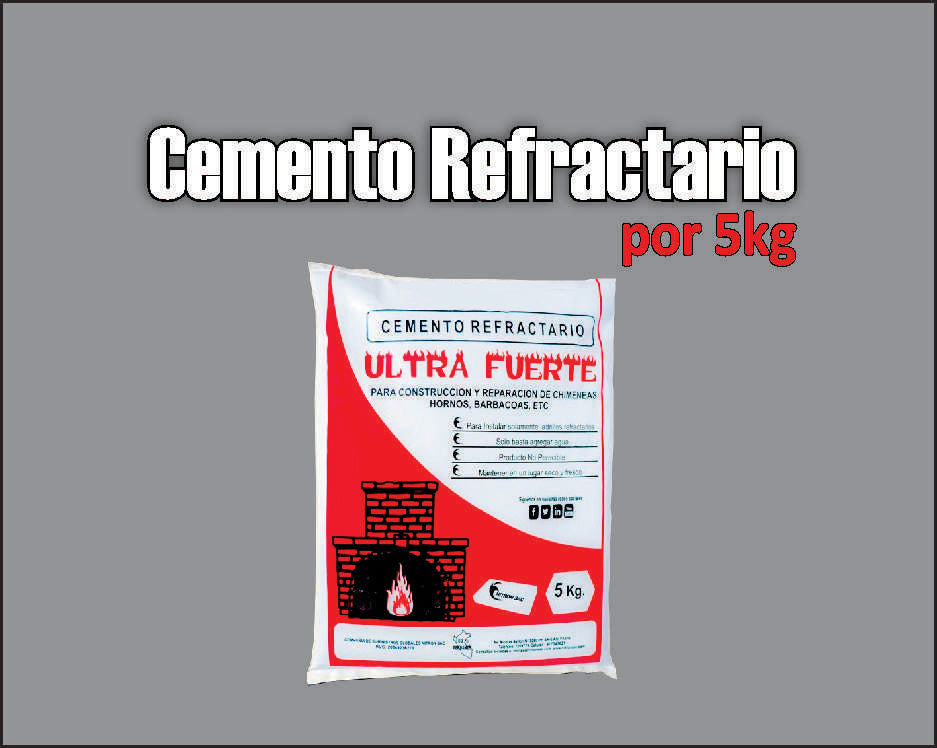 CEMENTO REFRACTARIO 05KG