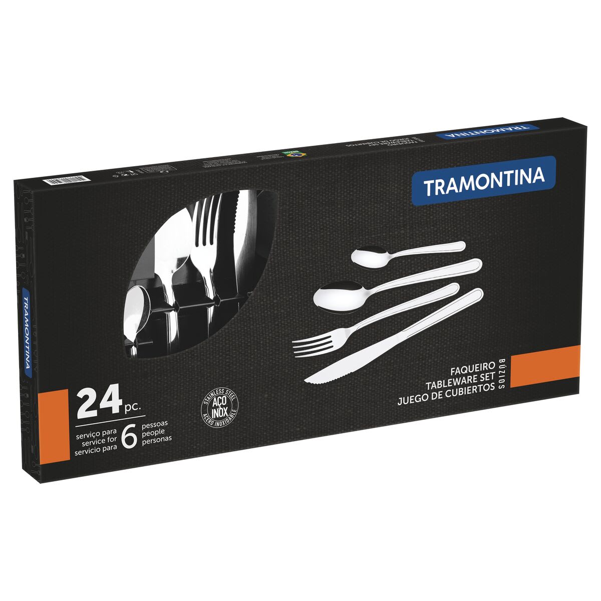 SET OF CUTLERY BUZIOS 24 PCS