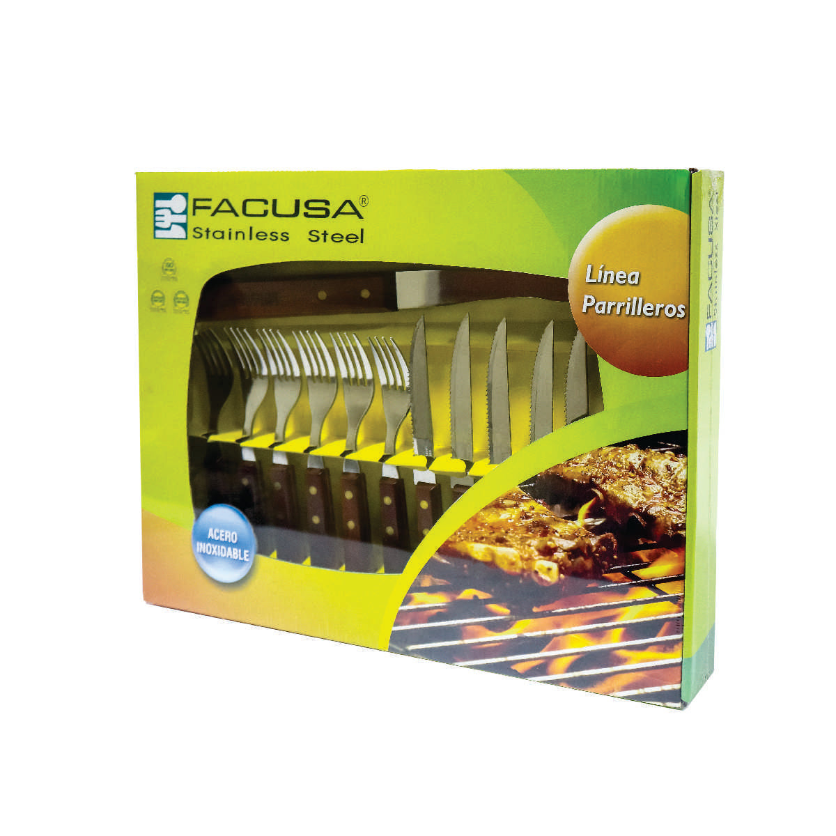 14PCS GRILL LINE CUTLERY SET