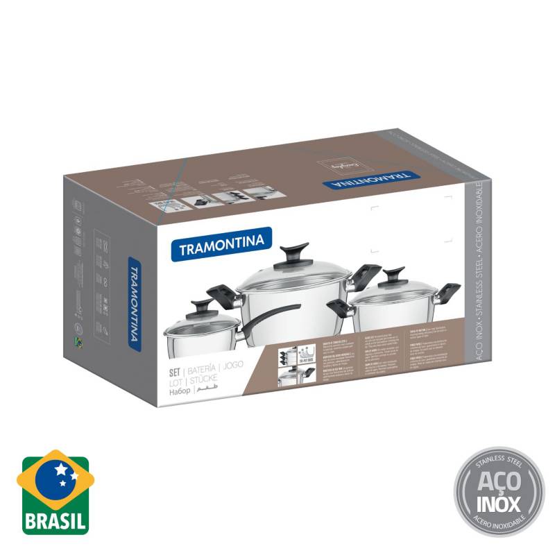 POT SET ALLEGRA BAQUELITE 6PCS