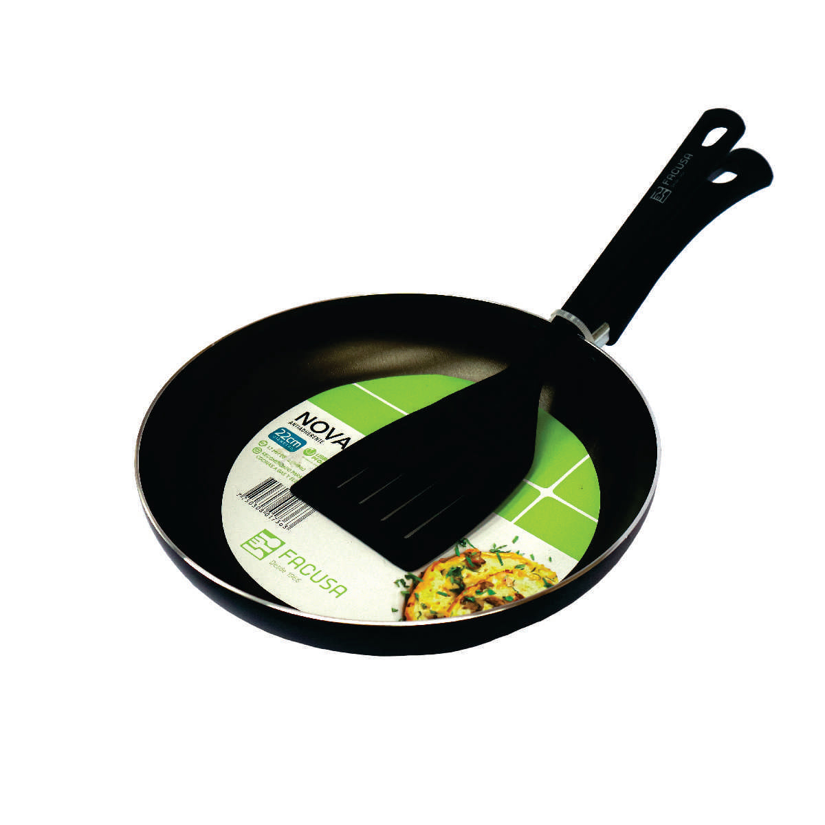 NOVA PAN 22CM + SPATULA