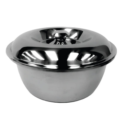 Steel Bowl with Lid 30cm