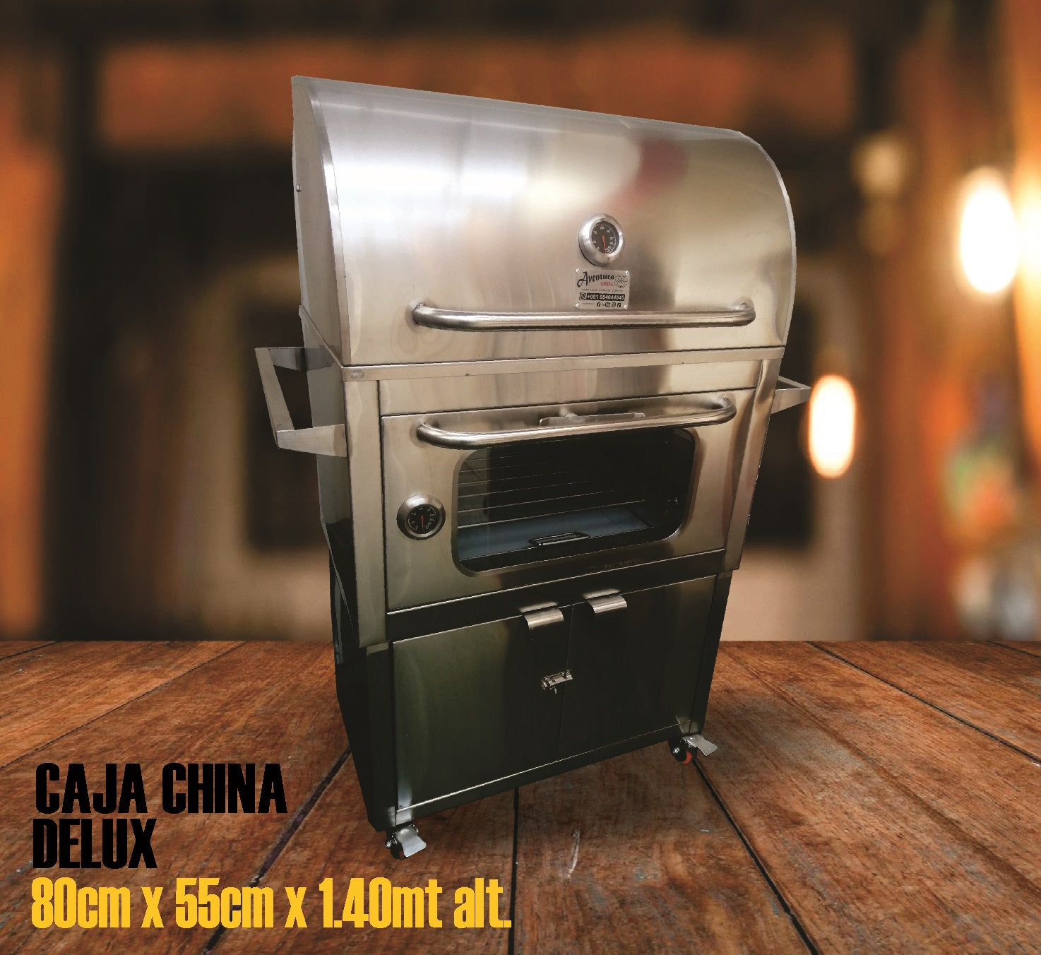 Chinese smoker outlet box