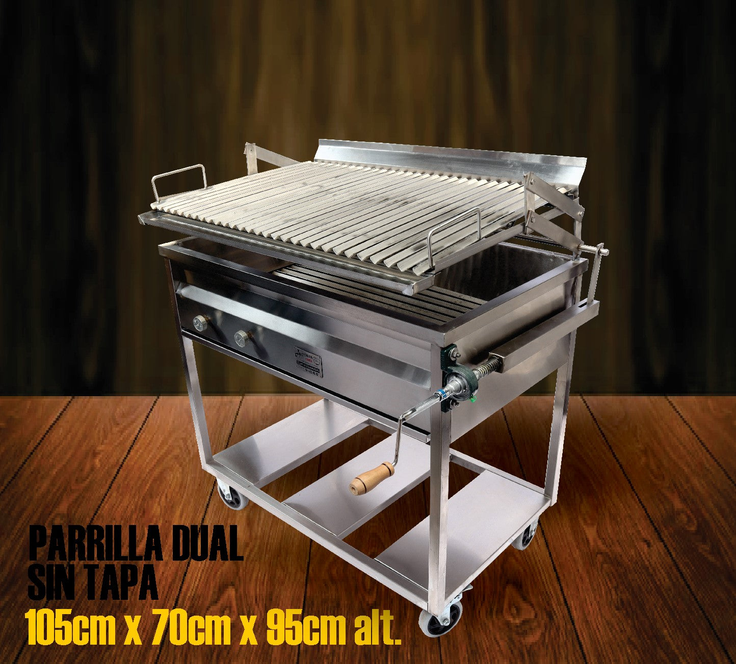 DUAL GRILL WITHOUT AVENTURA LID